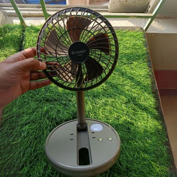 JY-2215 JYSUPER Professional Rechargeable Fan With LED Light - Image 6
